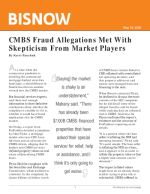 CMBS Fraud Allegations Met With Skepticism From Market Players