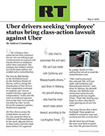 Uber drivers seeking &lsquo;employee&rsquo; status bring class-action lawsuit against Uber