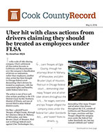 Uber hit with class actions from drivers claiming they should be treated as employees under FLSA