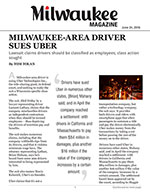 Milwaukee-area Driver Sues Uber