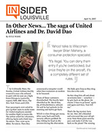 In Other News... The saga of United Airlines and Dr. David Dao